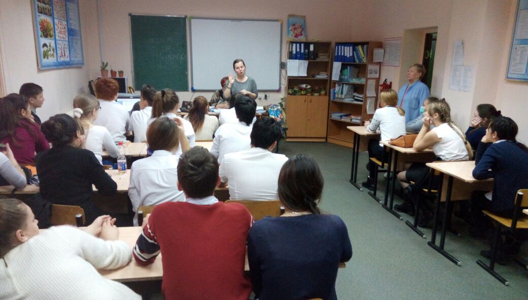 Проведен классный час, под девизом «За здоровый образ жизни. Мы против наркотиков»